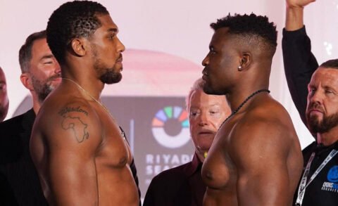 Suivez en direct le combat Francis N'Gannou vs Joshua