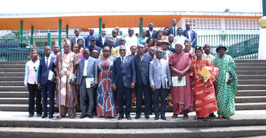 Visite guidée de l'assemblée nationale de Côte d'Ivoire : une initiative de proximité du député de Cocody Kety Lansiné Soumahoro (photos)