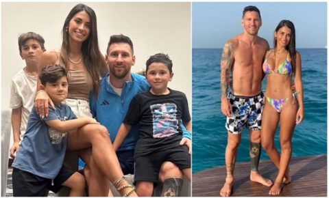 Le footballeur Lionel Messi admet qu'il "adorerait avoir une fille" avec sa femme Antonela Roccuzzo