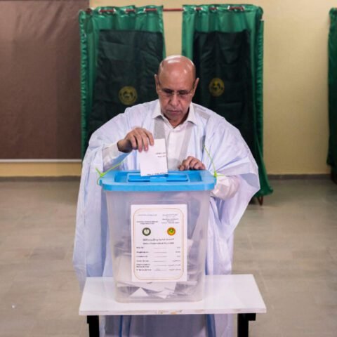 Mauritanie : Mohamed Ould Ghazouani se dirige vers une réélection