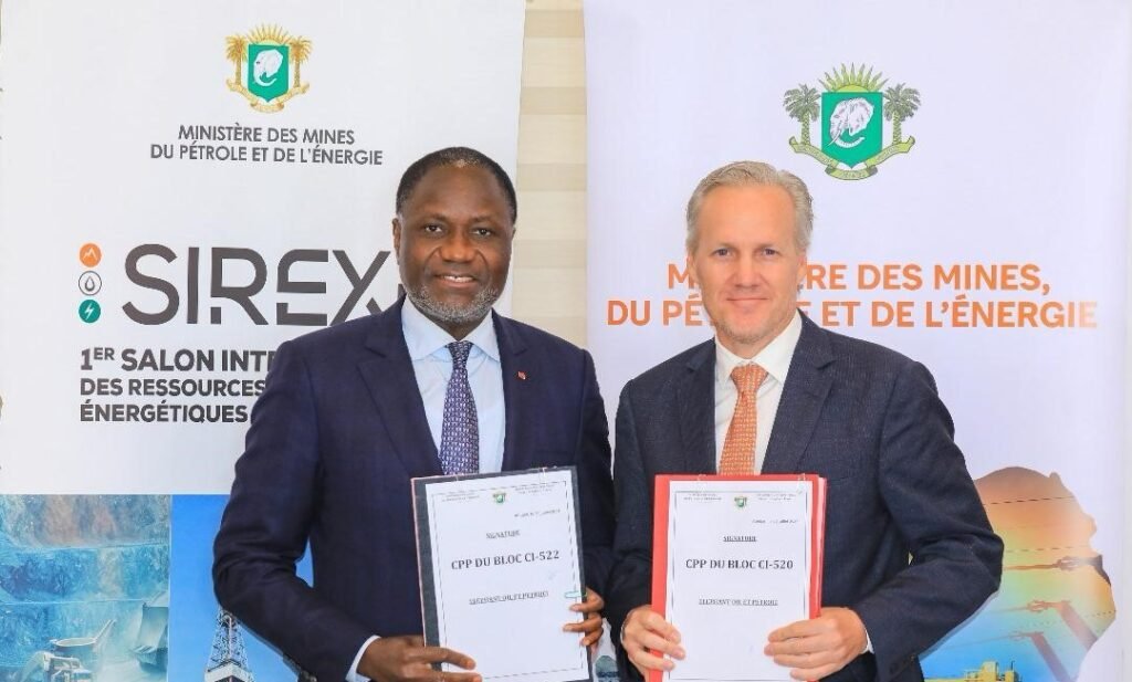 Côte d'Ivoire : Signature de contrats pour trois blocs pétroliers Onshore avec un groupe Britannique