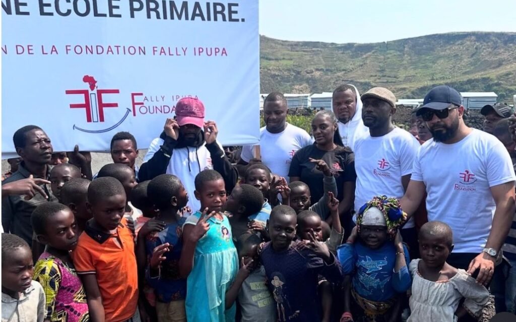 RDC : Fally Ipupa soutient Goma avec une école et des dons pour les enfants déplacés
