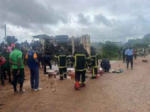 Côte d'Ivoire : Accident mortel à Bouaké, un motocycliste et son passager tués par un camion