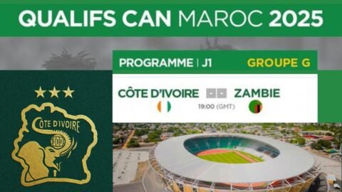 CAN 2025 : Côte d'Ivoire et Zambie s'affrontent à Bouaké