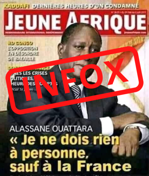 Côte d'Ivoire : Une fausse citation attribuée à Alassane Ouattara circule sur les réseaux sociaux