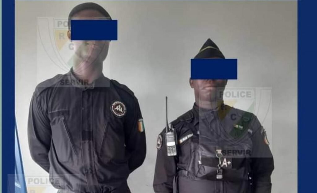 Arrestation de faux agents de sécurité à Abidjan dans le cadre de l’opération "Vacances Sécurisées"