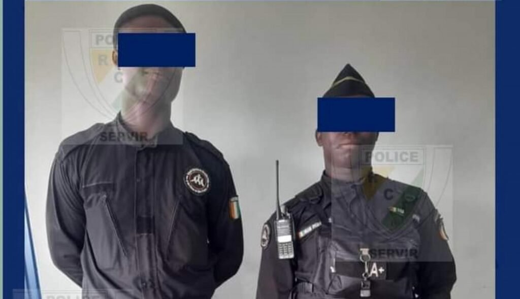 Côte d'Ivoire : Arrestation d’un faux policier à Abidjan
