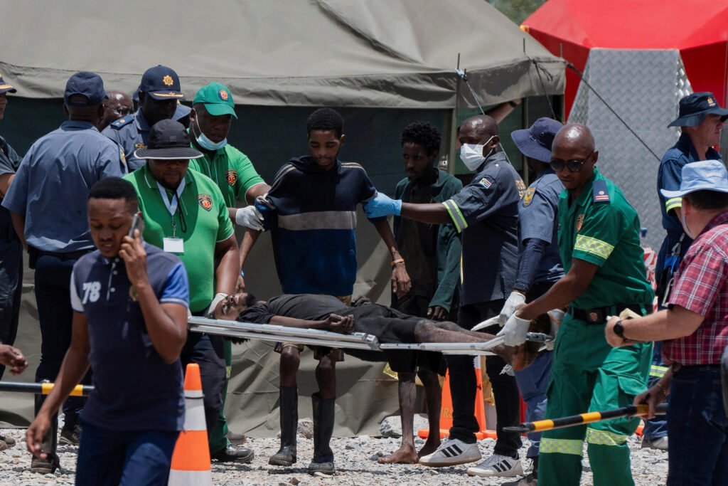 Afrique du Sud : Accusations de négligence après la mort de 87 mineur