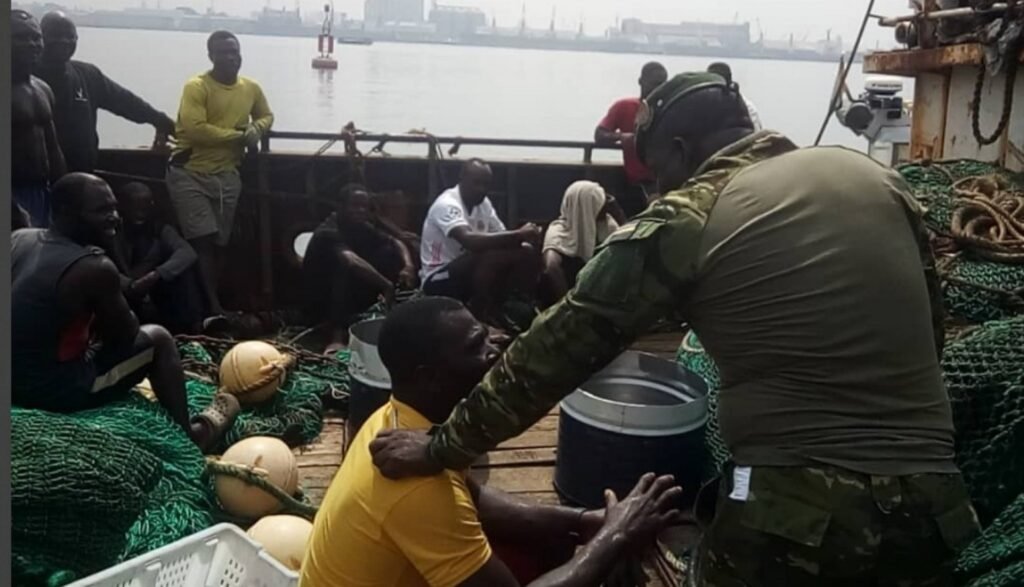 Côte d'Ivoire : La Marine nationale intercepte des navires pour pêche illégale